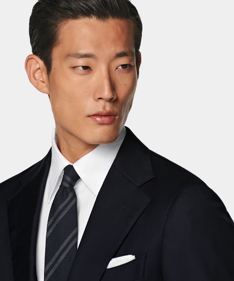 C5778-S_101 Au Noir Dressy Stretch Pant | Beretta Bale Navy - Image 1